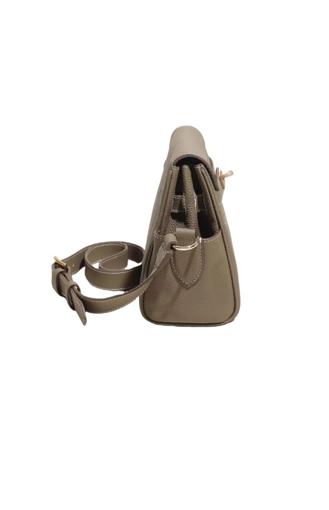 Vengan Togo Leather Shoulder Bag