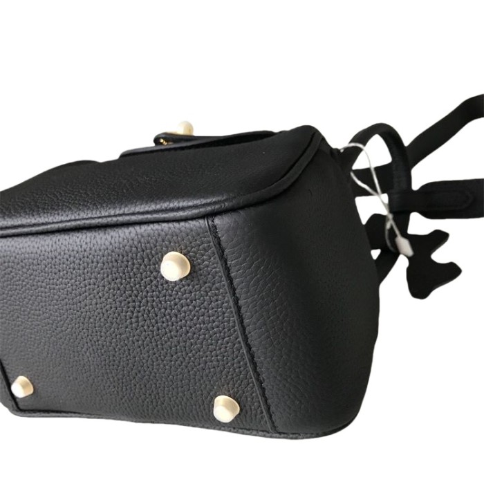 Vegan Togo Leather Designer Lindy Bag 18cm 20cm 26cm 30cm