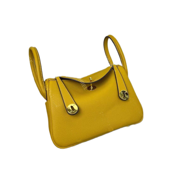 Vegan Togo Leather Designer Lindy Bag 18cm 20cm 26cm 30cm