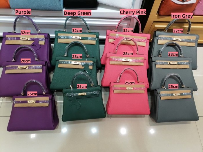 Togo Calfskin Leather Women Tote Shoulder Bag