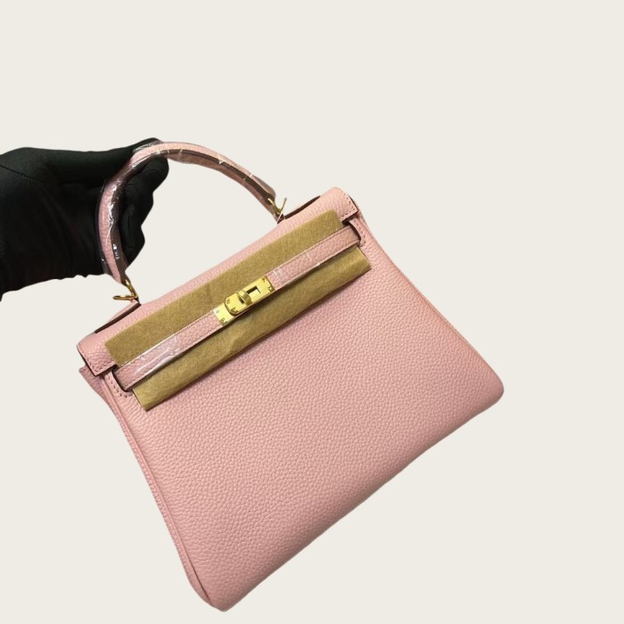 Togo Calfskin Leather Women Tote Shoulder Bag