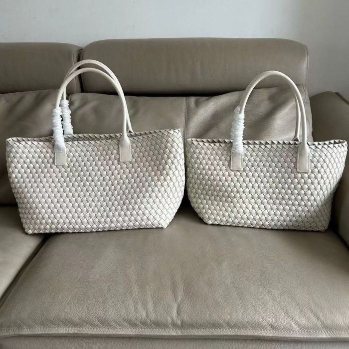 Large Cowhile Leather Designer Cabat Bag