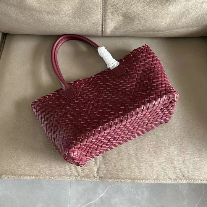 Large Cowhile Leather Designer Cabat Bag