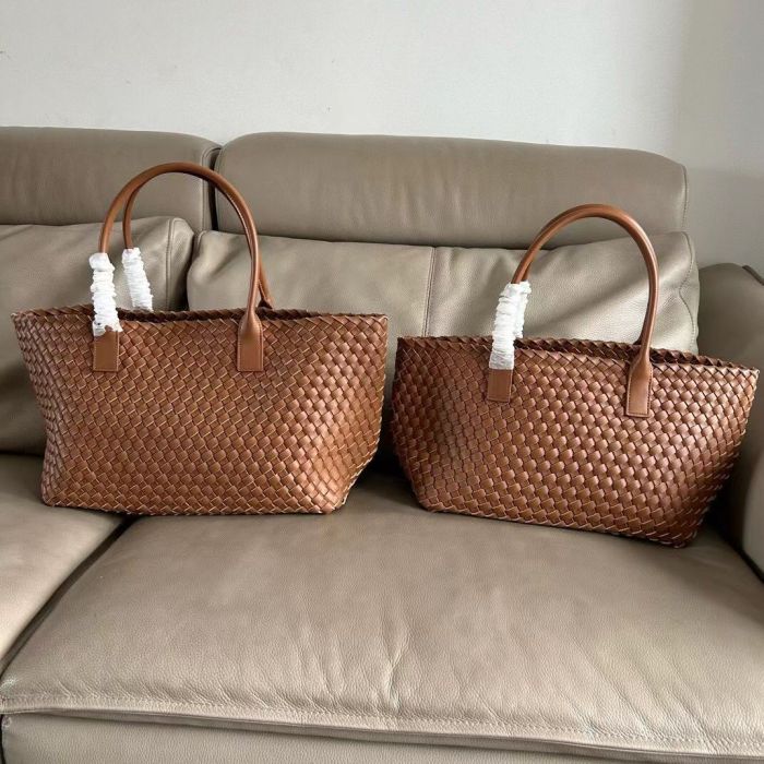 Large Cowhile Leather Designer Cabat Bag