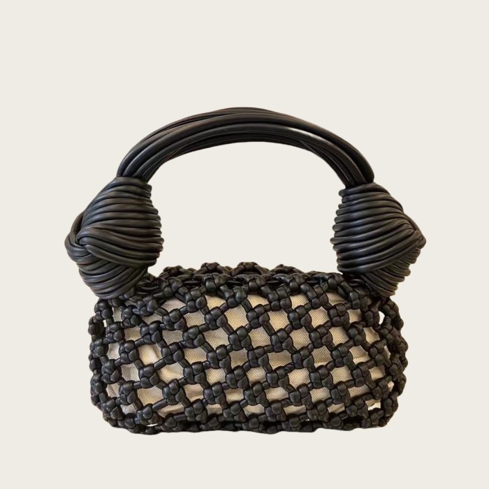 Handmade Woven Hobo Bag
