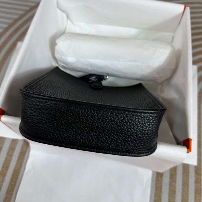 Genuine Togo Calfskin Leather Woemn Crossbody Bag Shoulder Bag