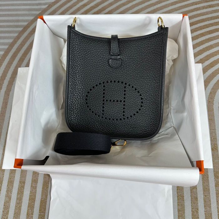 Genuine Togo Calfskin Leather Woemn Crossbody Bag Shoulder Bag