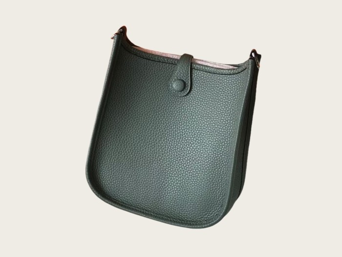 Genuine Togo Calfskin Leather Woemn Crossbody Bag Shoulder Bag