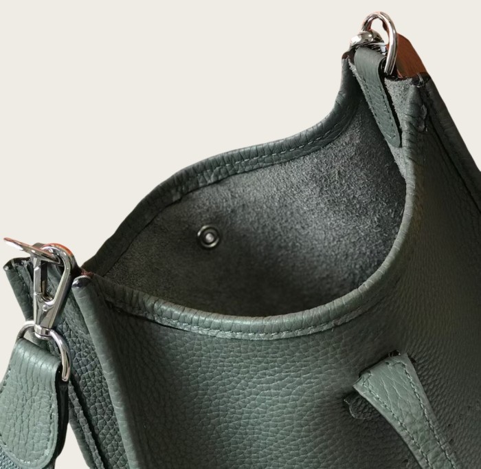 Genuine Togo Calfskin Leather Woemn Crossbody Bag Shoulder Bag