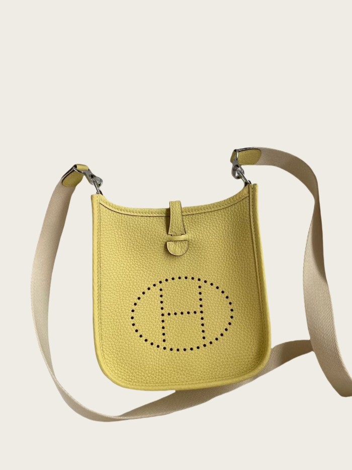 Genuine Togo Calfskin Leather Woemn Crossbody Bag Shoulder Bag