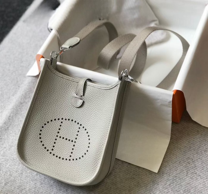 Genuine Togo Calfskin Leather Woemn Crossbody Bag Shoulder Bag