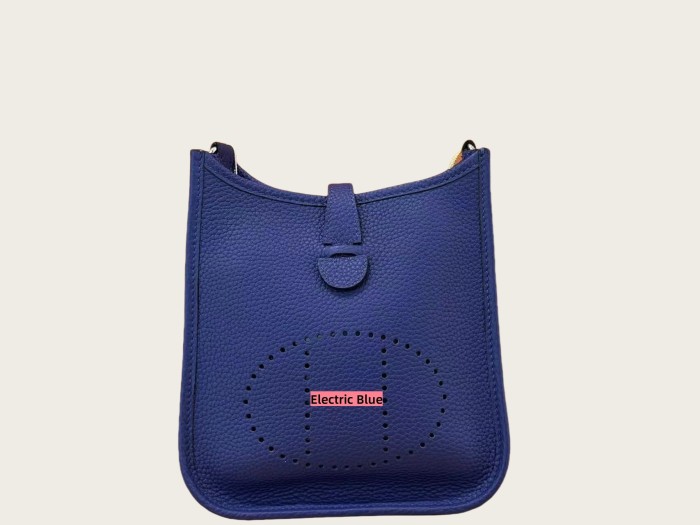 Genuine Togo Calfskin Leather Woemn Crossbody Bag Shoulder Bag