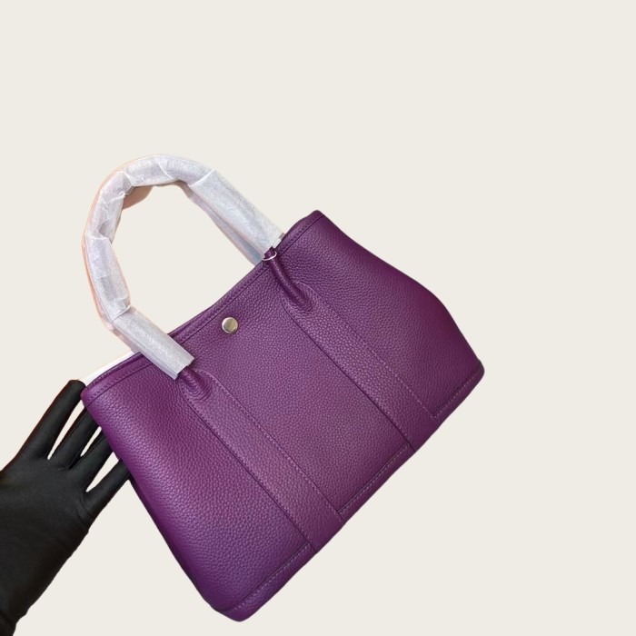 Togo Leather Women Handbags Garden Bag