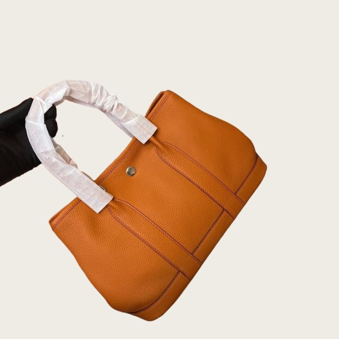 Togo Leather Women Handbags Garden Bag