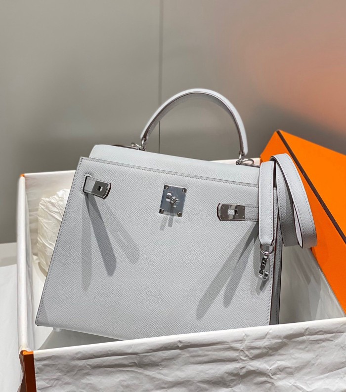 Imported Genuine Epsom Leather Tote Shoulder Bag Crossbody Bag