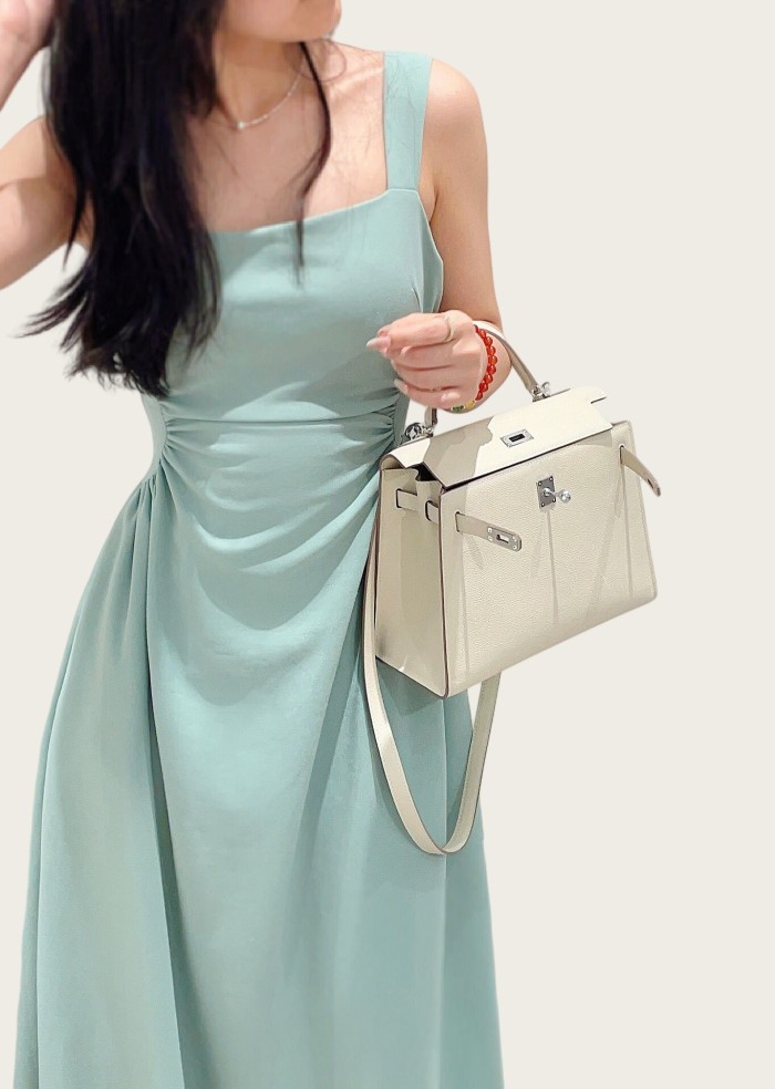 Imported Genuine Epsom Leather Tote Shoulder Bag Crossbody Bag