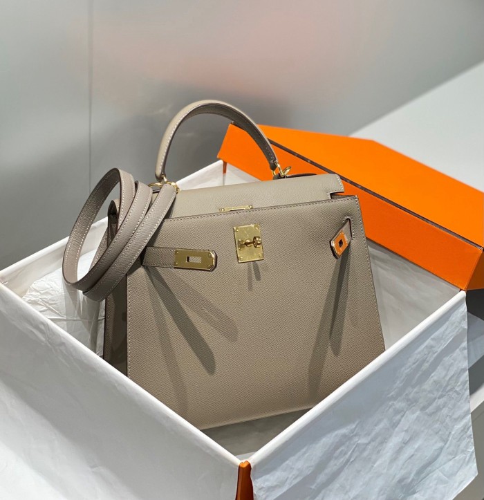 Imported Genuine Epsom Leather Tote Shoulder Bag Crossbody Bag