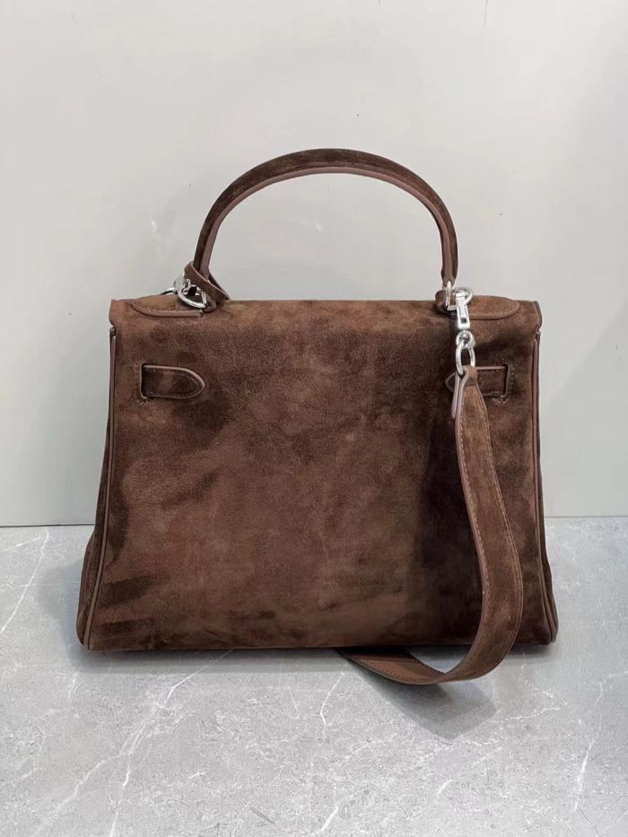 Genuine DeerSkin Leather Tote Shoulder Bag
