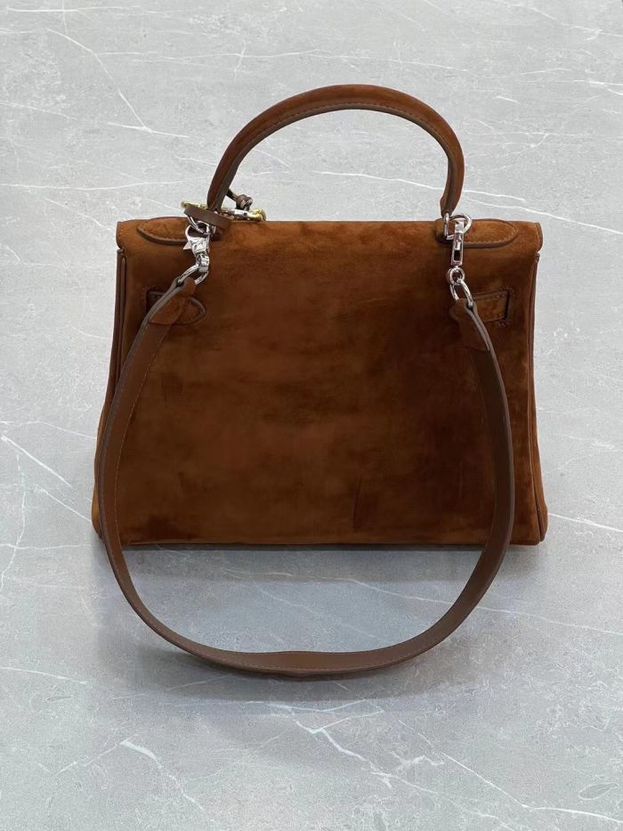 Genuine DeerSkin Leather Tote Shoulder Bag
