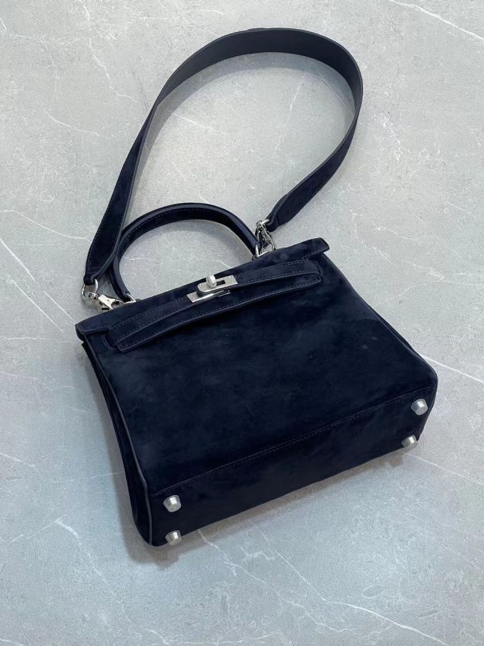 Genuine DeerSkin Leather Tote Shoulder Bag