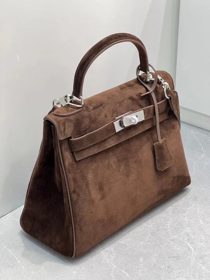 Genuine DeerSkin Leather Tote Shoulder Bag