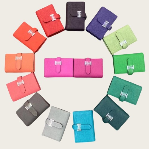 Togo Leather Long Wallet