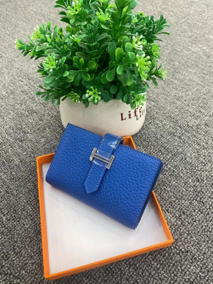 Togo Leather Long Wallet
