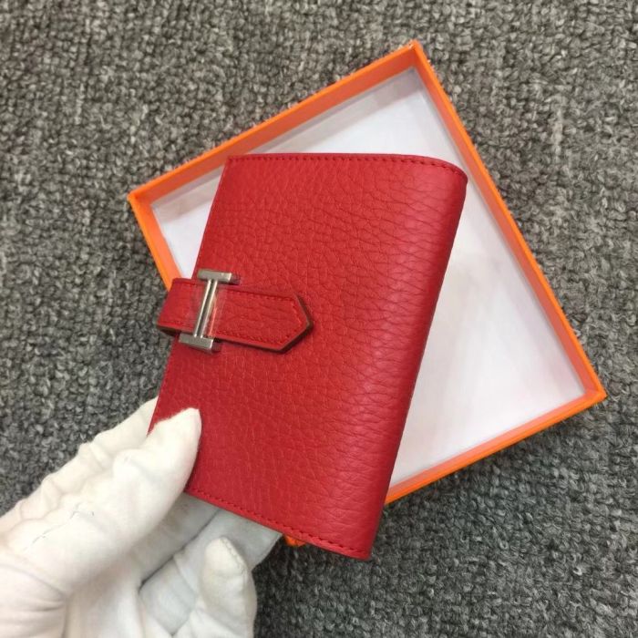 Togo Leather Long Wallet