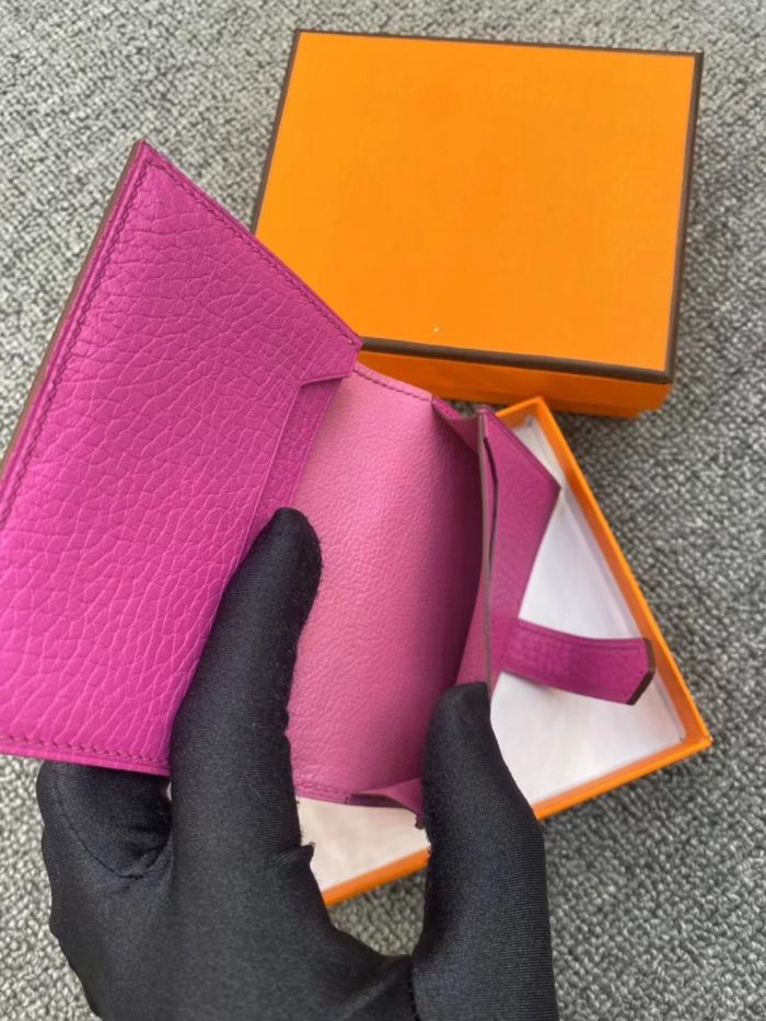 Togo Leather Long Wallet