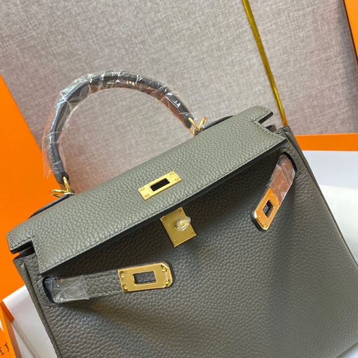 Togo Calfskin Leather Women Tote Shoulder Bag
