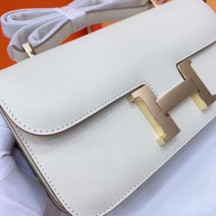 Genuine Epsom Leather Women Constance Elan Designer Bag
