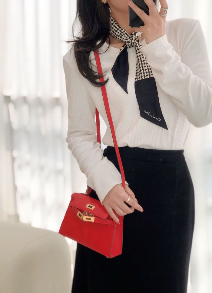 Imported Genuine Epsom Leather Tote Shoulder Bag Crossbody Bag