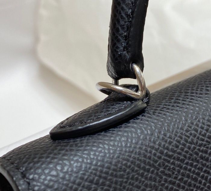 Imported Genuine Epsom Leather Tote Shoulder Bag Crossbody Bag
