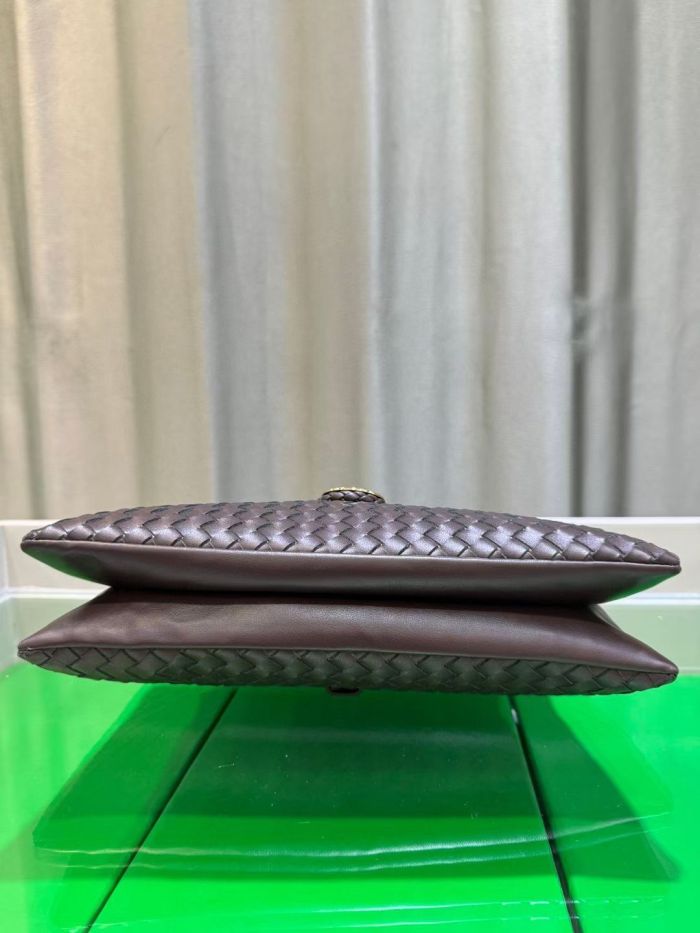New Winter  Leather Woven Liberta Bag