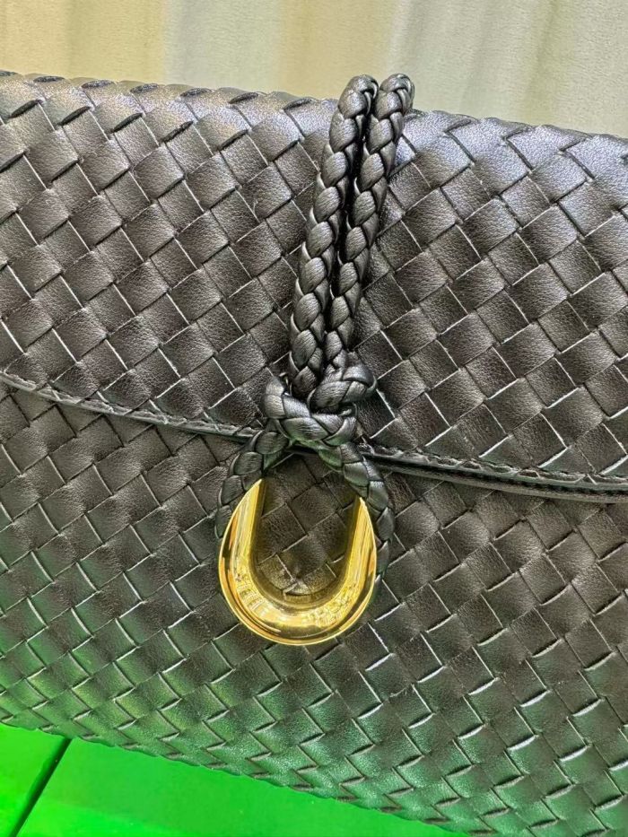 New Winter  Leather Woven Liberta Bag