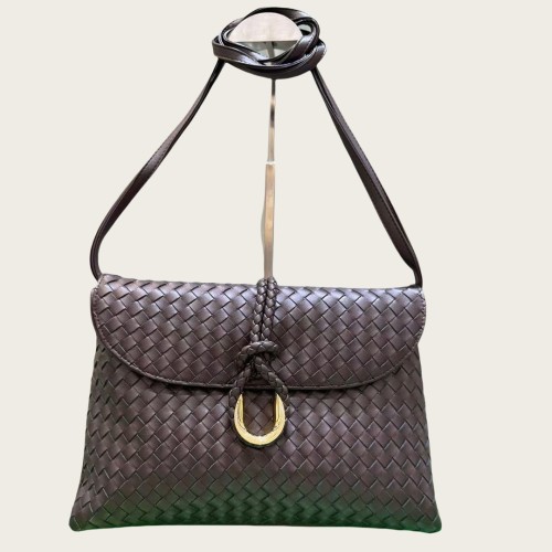 New Winter  Leather Woven Liberta Bag