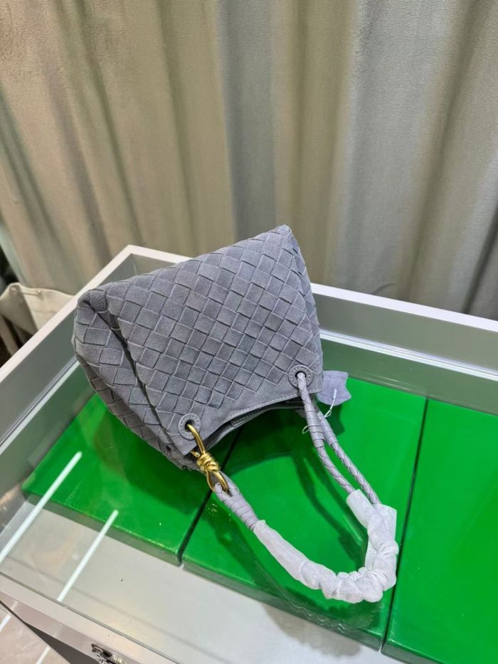 Nubuck Leather Designer Tote Shoulder Bag
