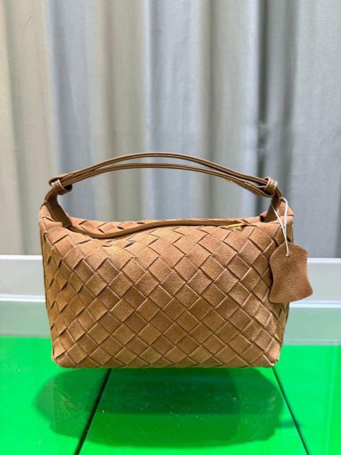 Genuine Nubuck Leather Designer Mini Wallance Bag