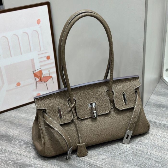 Large Size Designer Birkin Shoulder 40cm