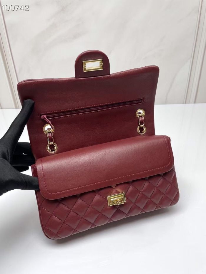Classic Quilted Designer Bag Chain Bag