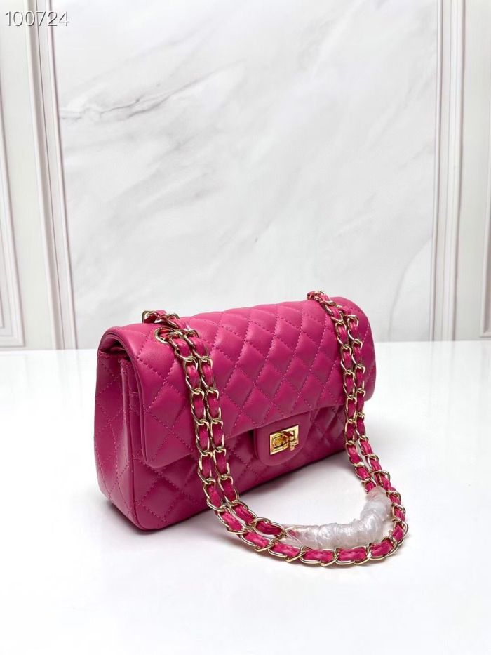 Classic Quilted Designer Bag Chain Bag