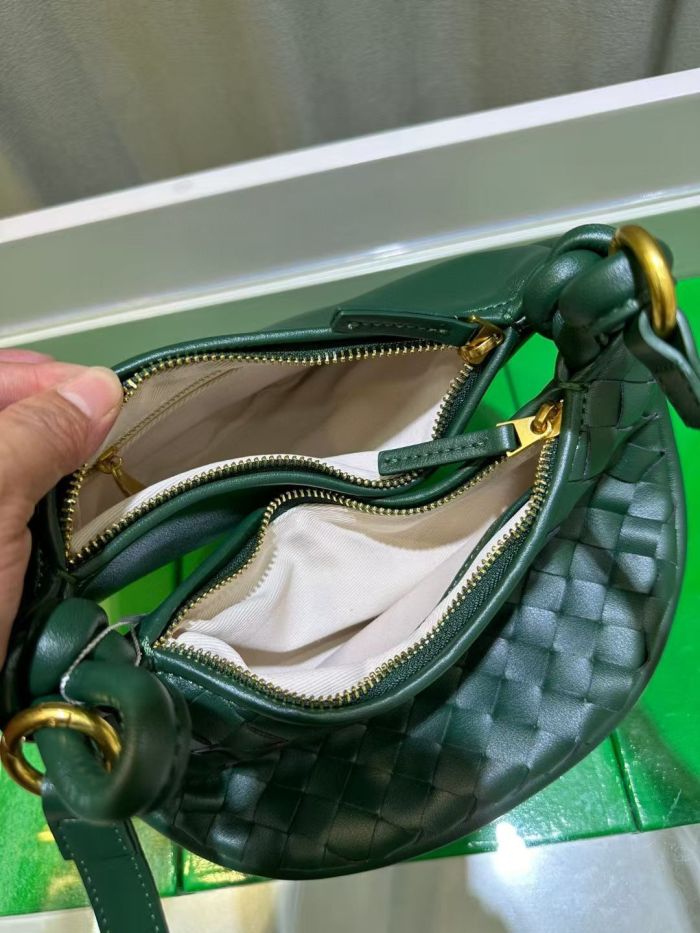 Leather Woven Shoulder Bag