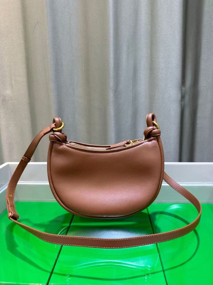 Leather Woven Shoulder Bag