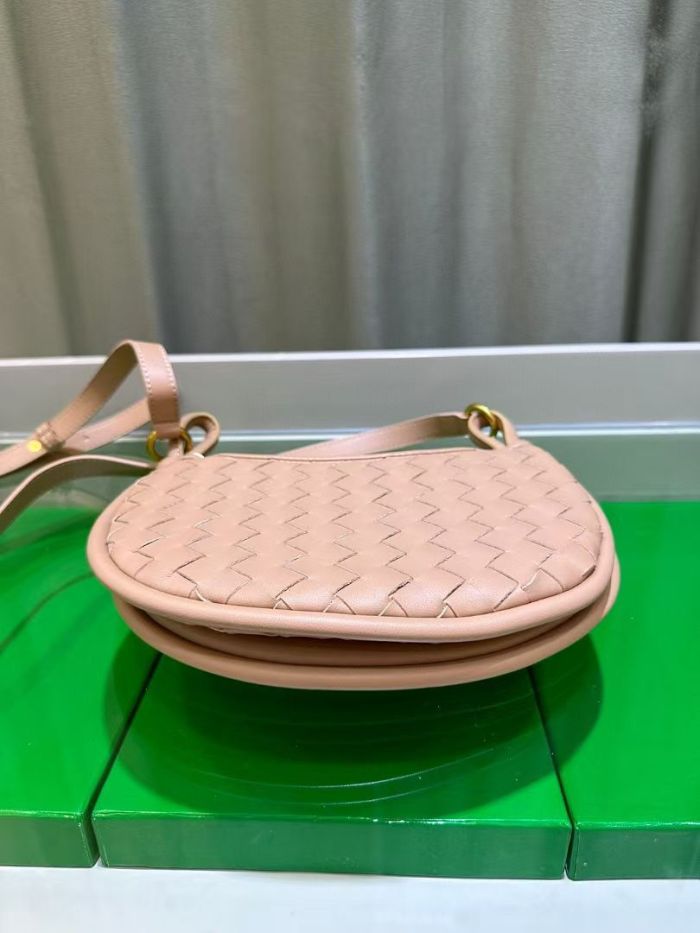 Leather Woven Shoulder Bag