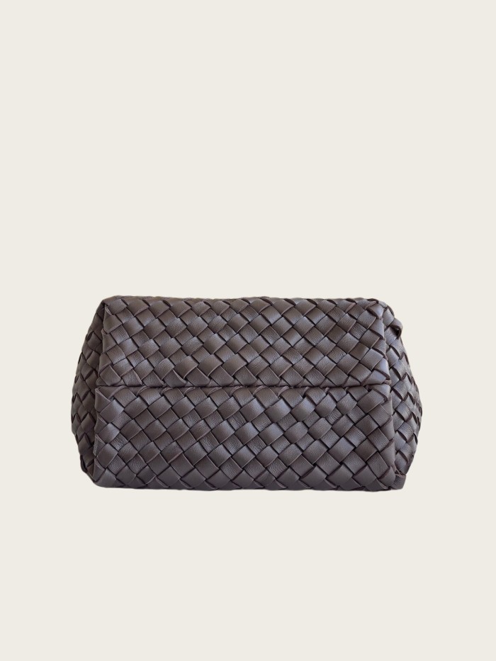 Genuine Lambskin Leather Designer Mini Cabat Bag