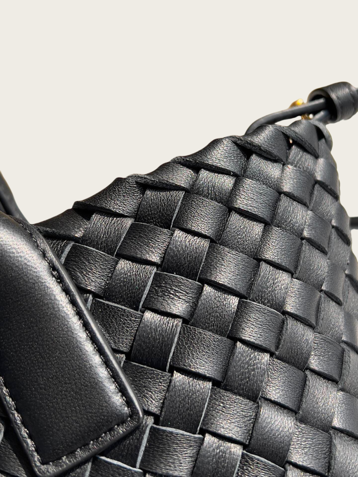 Genuine Lambskin Leather Designer Mini Cabat Bag
