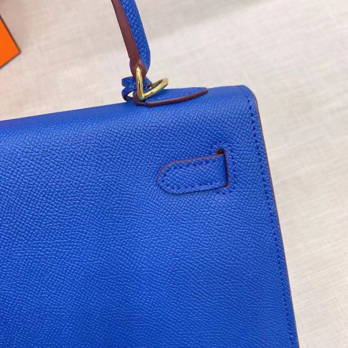 Genuine Epsom Leather Crossbody Bag 25CM 28CM
