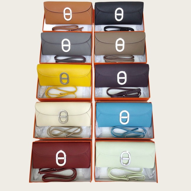Genuine Epsom Leather Tote Shoulder Bag