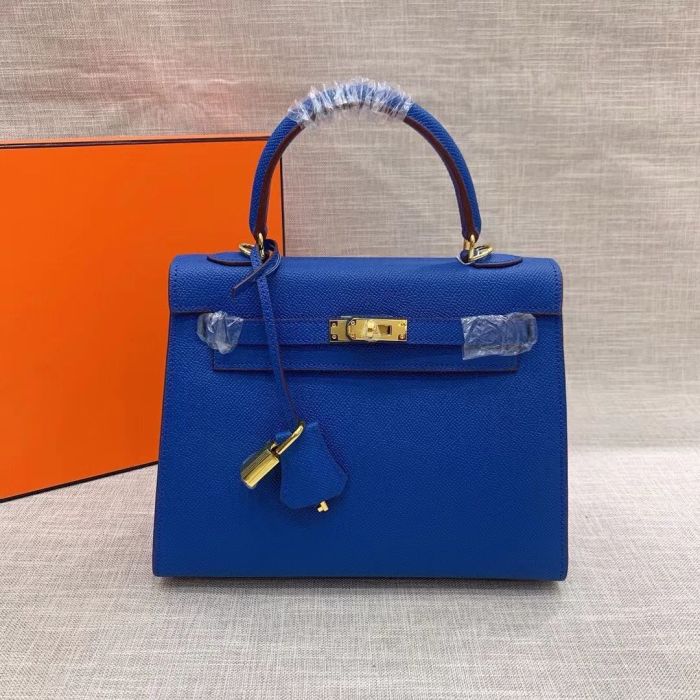 Genuine Epsom Leather Crossbody Bag 25CM 28CM