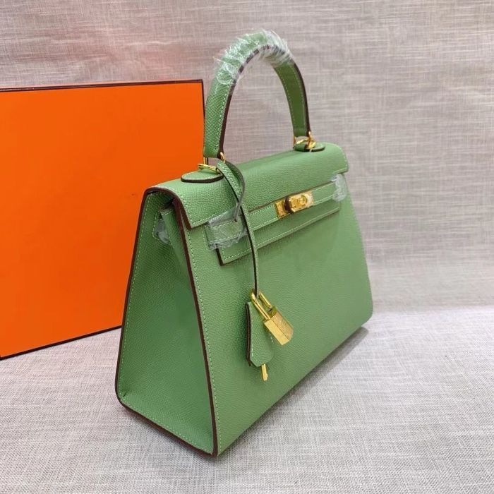 Genuine Epsom Leather Crossbody Bag 25CM 28CM